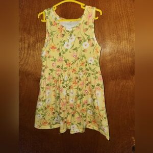 Children's Place Yellow Floral Dress